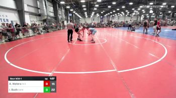 182 lbs Rr Rnd 1 - Adam Waters, PA Stud Muffins vs Ian Bush, Quest School Of Wrestling Black