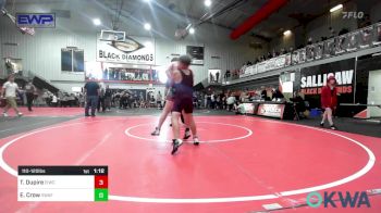 110-120 lbs Rr Rnd 5 - Travis Dupire, Eufaula Ironheads Wrestling Club vs Elijah Crow, Spartan Wrestling Fort Smith