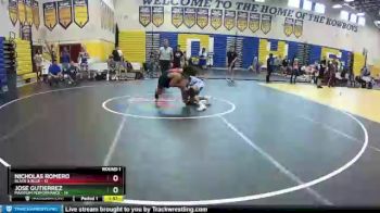 138 lbs Round 1 (8 Team) - Nicholas Romero, Black & Blue vs Jose Gutierrez, Maximum Performance