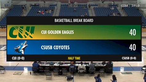 Replay: Concordia-Irvine vs CSUSB - English - 2024 CUI vs CSUSB | Nov 8 @ 3 PM