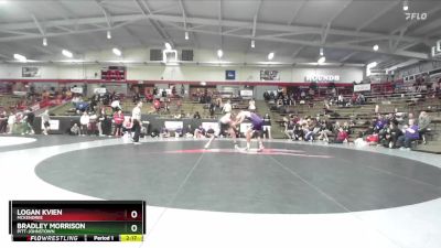197 lbs Champ. Round 3 - Bradley Morrison, Pitt-Johnstown vs Logan Kvien, McKendree