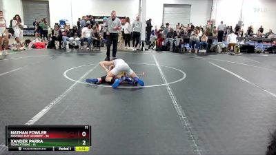 88 lbs Round 3 (8 Team) - Nathan Fowler, Mayfield Mat Academy vs Xander Parra, Terps Xtreme