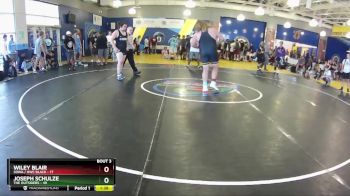 285 lbs Round 1 (8 Team) - Wiley Blair, SOWA / HWC BLACK vs Joseph Schulze, The Outsiders