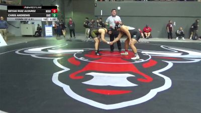 287 lbs Consi Of 8 #1 - Bryan Ruiz Alvarez, Mendota vs Chris Andrews, Bakersfield Christian High School