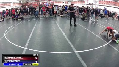 145 lbs Round 1 - Victoria Maxey, NATF vs Alexandra Grow, Nebraska Wrestling Academy