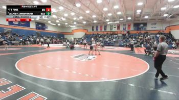 141 lbs Cons. Round 5 - Ty Fink, Wisconsin-Eau Claire vs Jacob Cunningham, Messiah College