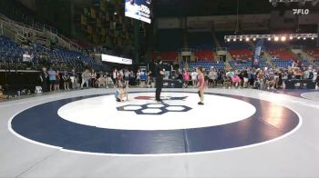 95 lbs Champ. Rd Of 32 - Jacobi Outman, MI vs Brooklyn Henry, PA