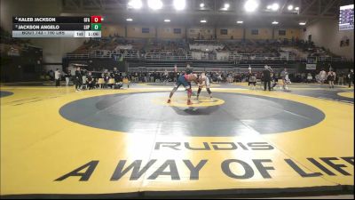 190 lbs Quarterfinal - Kaleb Jackson, Greens Farms Academy vs Jackson Angelo, Lake Highland Prep