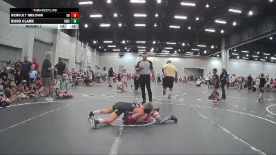 70 lbs Round 3 - Ross Clark, Rabbit Wrestling Club vs Bentley Melson, Backyard Brawlers