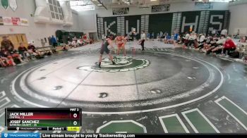 220 lbs Round 5 (8 Team) - Josef Sanchez, Natrona County vs Jack Miller, Central