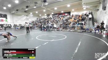 113 lbs Semifinal - Sean Willcox, St John Bosco vs Angel Rivera, San Marcos