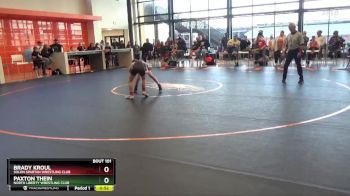 B-18 lbs Quarterfinal - Brady Kroul, Solon Spartan Wrestling Club vs Paxton Thein, North Liberty Wrestling Club