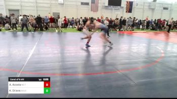 130 lbs Consi Of 8 #2 - Antonio Acosta, No Team vs Kaeden Orians, Gold Rush Wrestling