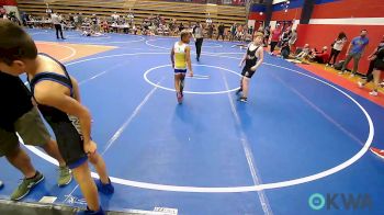 90 lbs Final - Jamison Hughes, Rollers Academy Of Wrestling vs Maximus Carter, R.A.W.