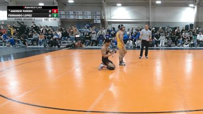 157 lbs Cons. Round 3 - Andrew Parish, Findlay vs Fernando Lopez, Ashland