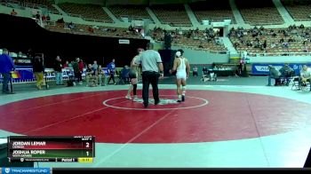 D2-126 lbs Cons. Round 1 - Jordan Lemar, Cienega vs Joshua Roper, Vista Grande