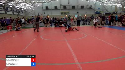 61 kg Consi Of 32 #2 - Colton Landers, Chattanooga vs Cole Manley, Mat-Town USA