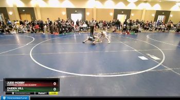 95 lbs Quarterfinal - Zaiden Hill, Nevada Elite vs Judd Morby, Sanderson Wrestling Academy