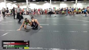 120 lbs Round 1 (4 Team) - Bobby Beyrele, New England Gold vs Brendon Tobin, Outsiders WC