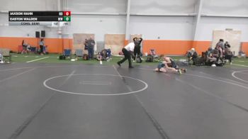 80-84 lbs Cons. Semi - Easton Walden, Hobbs Elite Wrestling vs Jaxson Hahn, NEIGHBORHOOD