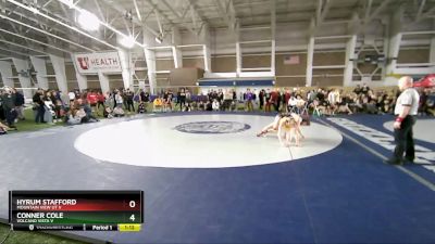 157 V Champ. Round 1 - Conner Cole, Volcano Vista V vs Hyrum Stafford, Mountain View UT V