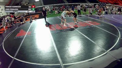 175 lbs Cons. Sub-semis - Finnian Hannegan, California vs Leno Penaloza, Oregon