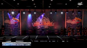 Celebrity Cheer Unlimited - A-List [2026 L4 Senior - Small Day 1] 2026 ASC Return to Atlantis Tacoma Showdown