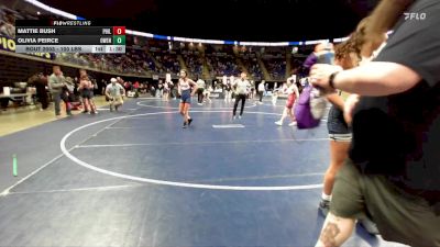 100 lbs Consy 4 - Mattie Bush, Philipsburg-Osceola vs Olivia Peirce, Owen J. Roberts