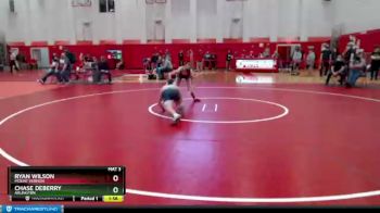 126 lbs Quarterfinal - Chase Deberry, Arlington vs Ryan Wilson, Mount Vernon