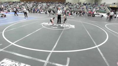 77 lbs Consi Of 8 #2 - William Walcher, Nestucca Valley WC vs Kai Weiner, Sierra Sabers
