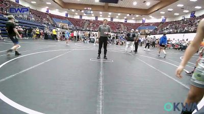 90 lbs Semifinal - Landon Villines, Weatherford Youth Wrestling vs Creed Rolan, Standfast OKC