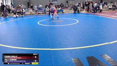 108 lbs Round 1 - Cohen Wells, Ascend Wrestling Academy vs Milo Hornby, CNWC Concede Nothing Wrestling Club
