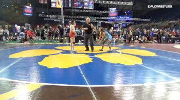 127 lbs Rnd Of 64 - Yesenia Velazquez, Oregon vs Kendall Bostelman, Ohio