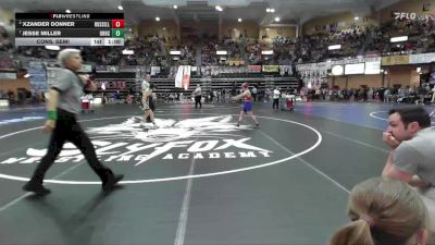 106 lbs Cons. Semi - Jesse Miller, Onaga Hs vs Xzander Donner, Russell Hs