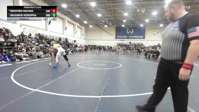 190 lbs Final - Brayden Soleau, East Lyme/Norwich Tech vs Maximus Konopka, Simsbury