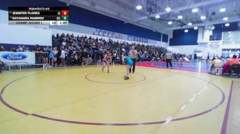 115 lbs Champ. Round 1 - Jennifer Flores, Orange Lutheran vs Dayanara Ramirez, Sultana