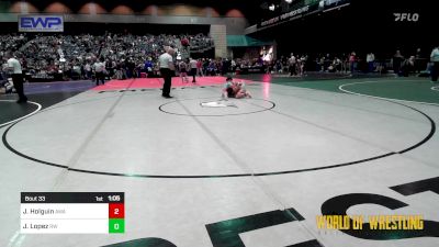 100 lbs Round Of 16 - Julian (Gullien) Holguin, AWA vs Jonathan Lopez, Red Wave Wrestling