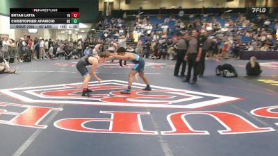 157 lbs Round Of 128 - Bryan Latta, VA vs Christopher Aparicio, NC