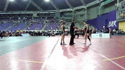 124 lbs Quarters & 1st Wb (16 Team) - Cristelle Rodriguez, Doane vs Birta Mccaskill, Dickinson State