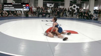 35 kg Quarters - Evan Thiele, MTC - MANTANONA TRAINING CENTER vs Austin Latinis, Gold Rush Wrestling