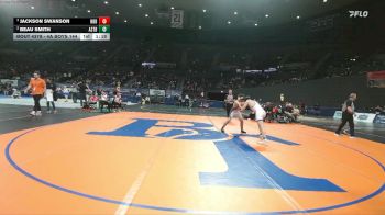 4A Boys 144 lbs 3rd Place Match - Beau Smith, Astoria Boys vs Jackson Swanson, North Bend Boys