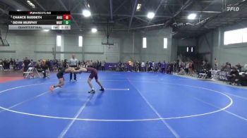 133 lbs Quarterfinal - Devin Murphy, Wartburg vs Chance Suddeth, Augsburg
