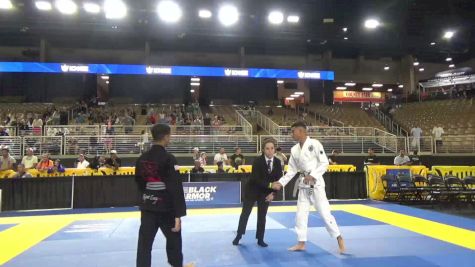 Xander Anthony Jureidini Wong vs Brandon Lee Flores 2025 Pan Kids Jiu-Jitsu IBJJF Championship