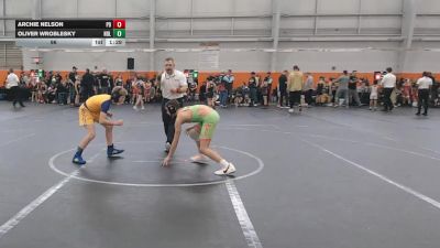 96 lbs Round 3 (6 Team) - Oliver Wroblesky, Notre Dame Lions vs Archie Nelson, Potentially Dangerous