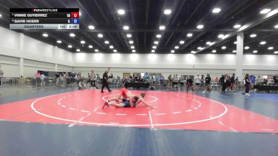 150 lbs Quarters - Vinnie Gutierrez, CA vs Gavin Hoerr, IL