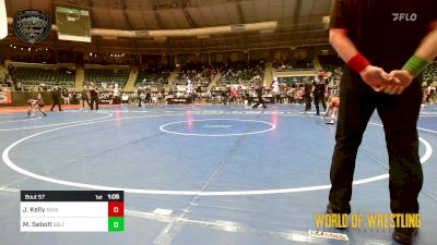 57 lbs Final - Jessie Kelly, Savage House Wrestling Club vs Mila Sebolt, Sebolt Wrestling Academy