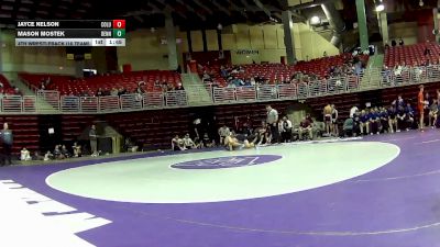 285 lbs 4th Wrestleback (16 Team) - Mason Mostek, Bennington vs Jayce Nelson, Columbus