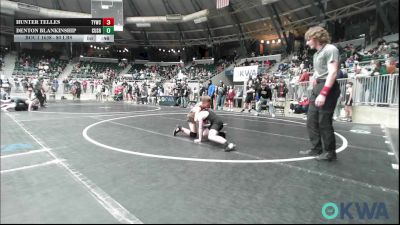 80 lbs Consi Of 4 - Ryder Cleavinger, F-5 Grappling vs Haskell Hertz, Warner Eagles Youth Wrestling