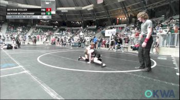 80 lbs Consi Of 4 - Ryder Cleavinger, F-5 Grappling vs Haskell Hertz, Warner Eagles Youth Wrestling