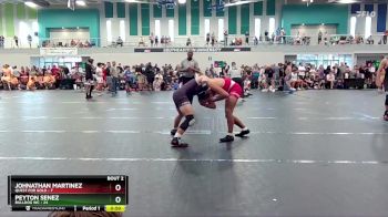 138 lbs Round 1 (4 Team) - Peyton Senez, Bulldog WC vs Johnathan Martinez, Quest For Gold